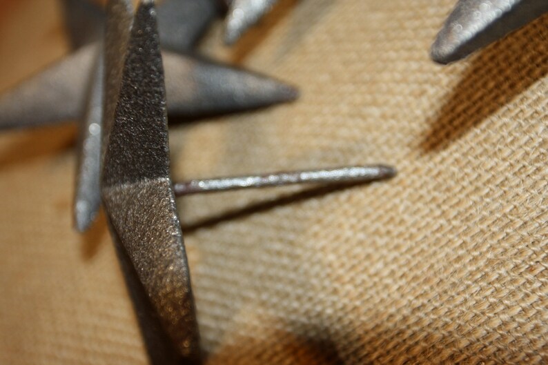 Lone Star Door Hardware Volume Priced Large Rustic Cast Iron Star Nails 3 12 inch