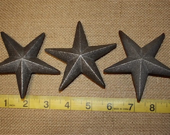 Large Barn Star Clavos Solid Cast Iron 3 1/2 inch Size -  SN-3 1/2