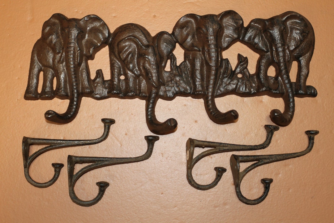 Elephant Wall Hooks / Coat Hook Rack Forever Etsy
