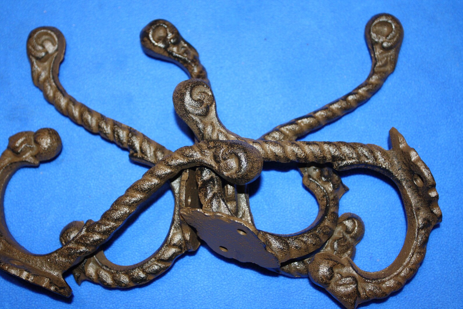 Classic Cast Iron Coat Hooks H44 Free Ship Etsy