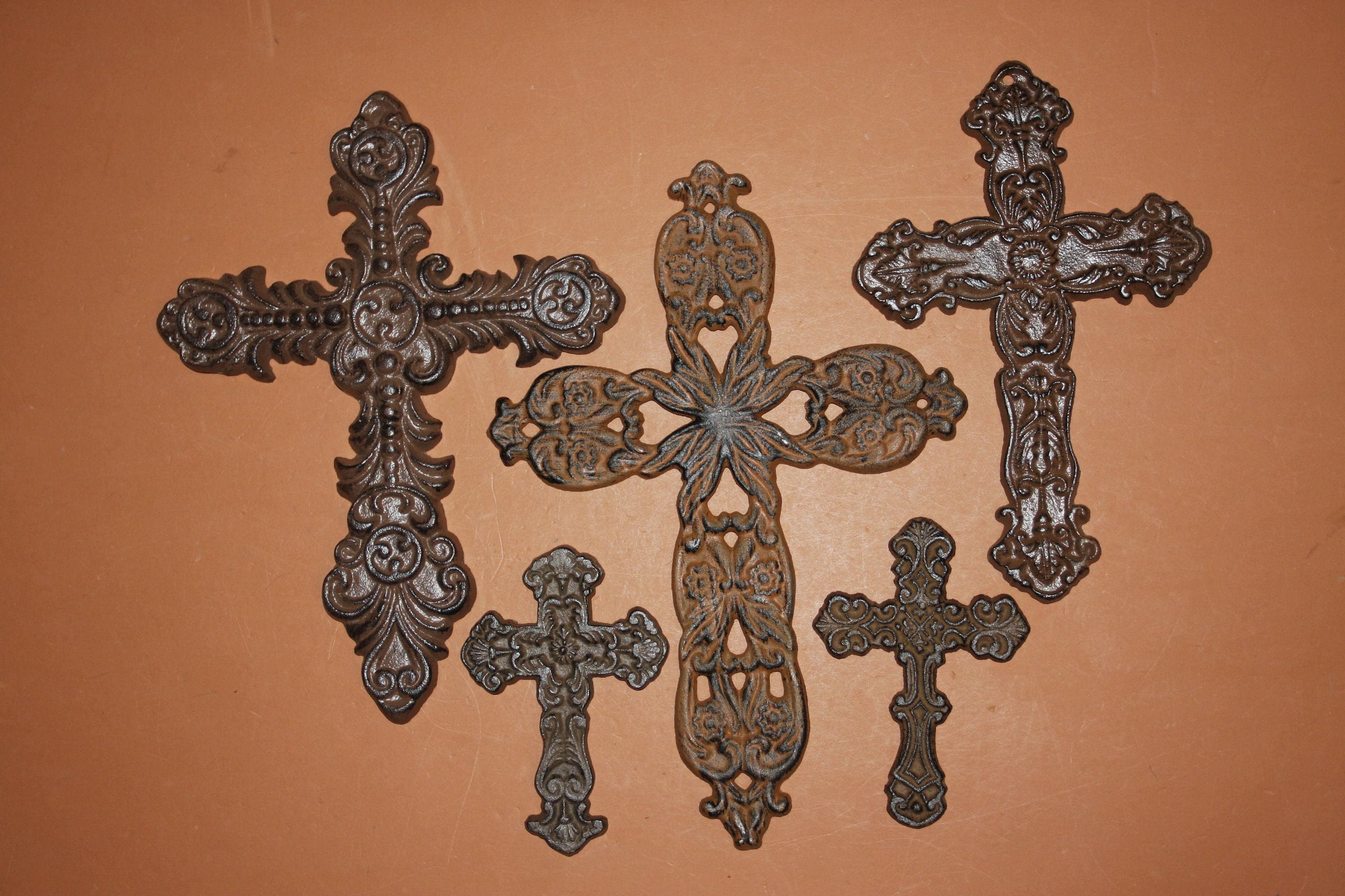 5 Old Spanish Mission Style Wall Decor Cross San Domingo Fast Free