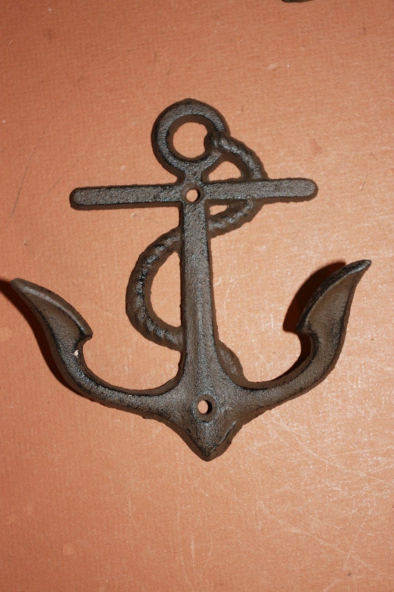 cast iron anchor wall hook
