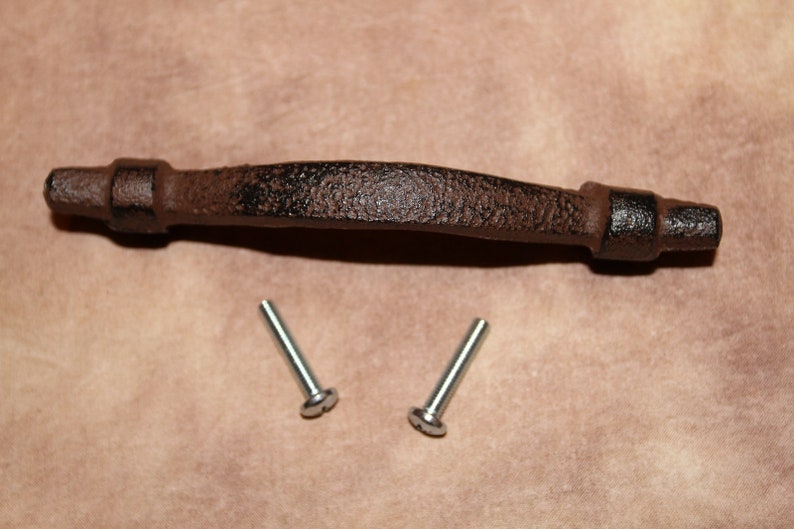 Farmhouse Kitchen Pulls 4 1/8 Inch Center Hammered Etsy