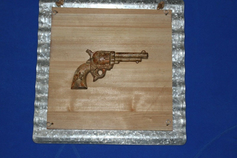 DLT Volume Priced Cast Iron Vintage Style Revolver Replica Gift