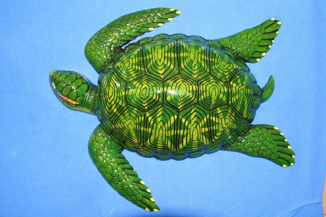 Sea Turtle Wall Hanging Spans a GIErnesto LindseyC 15 Space Etsy