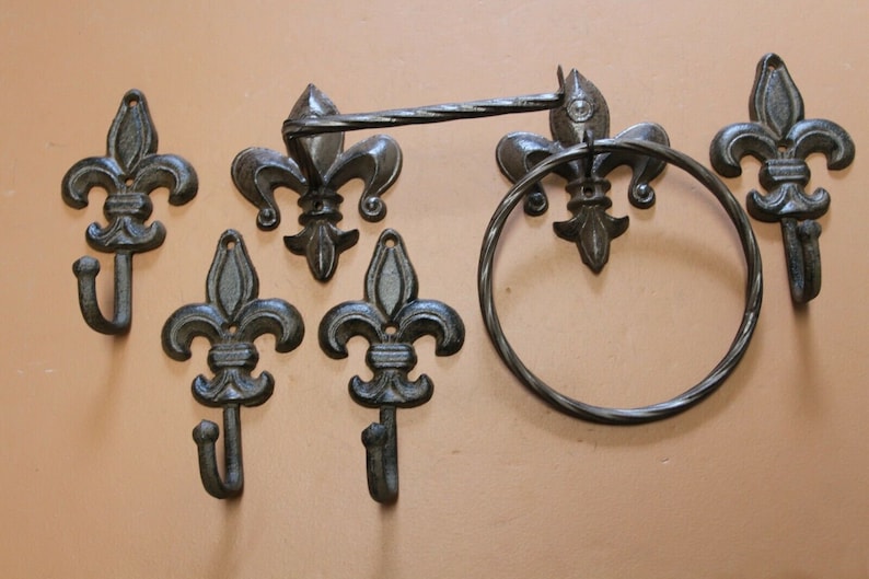 Antique Style French Victorian Bathroom Decor Accessories La Fitte's image 1