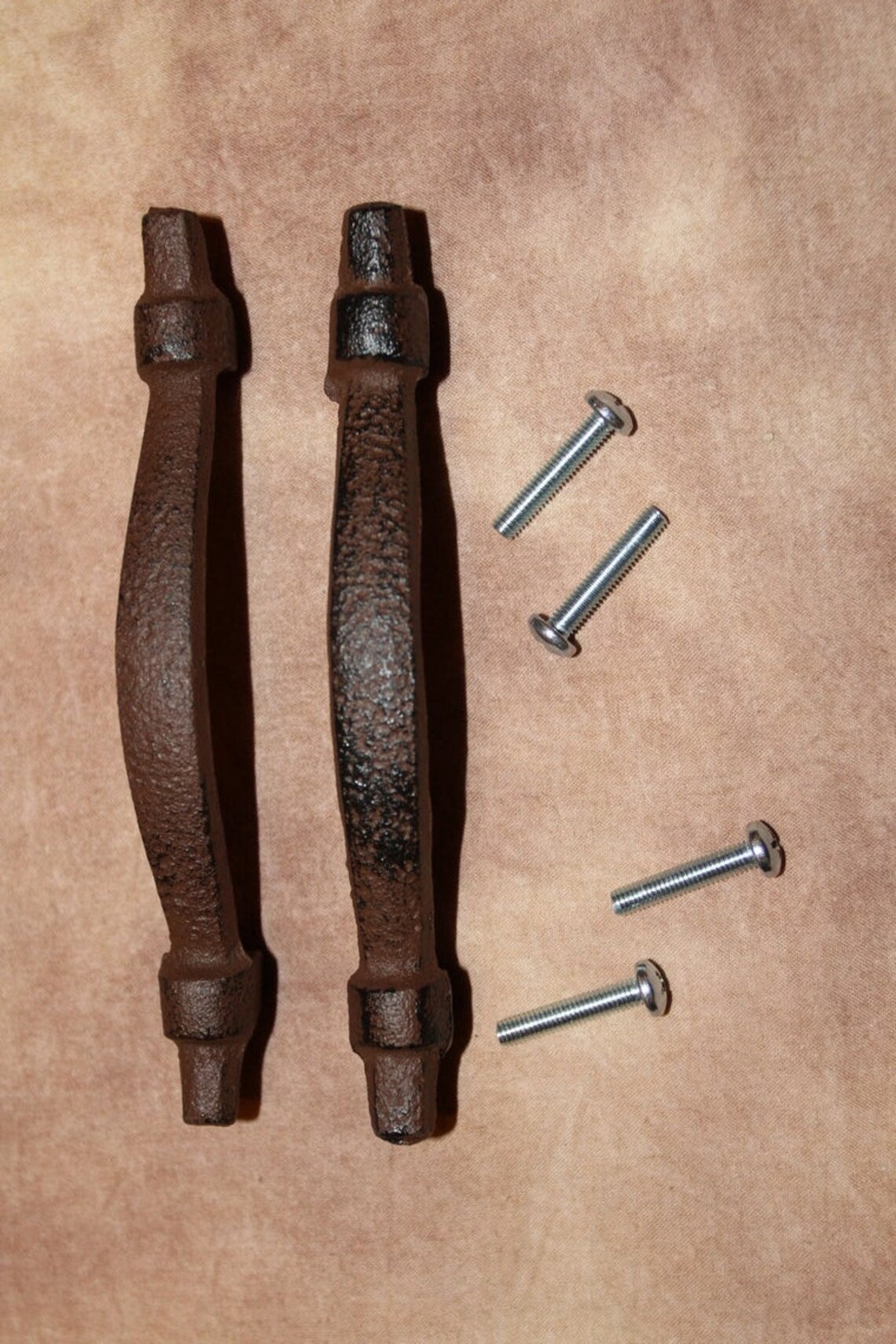 Country Kitchen Pantry Door Handles Pulls Cast Iron / 5 3/4 Etsy