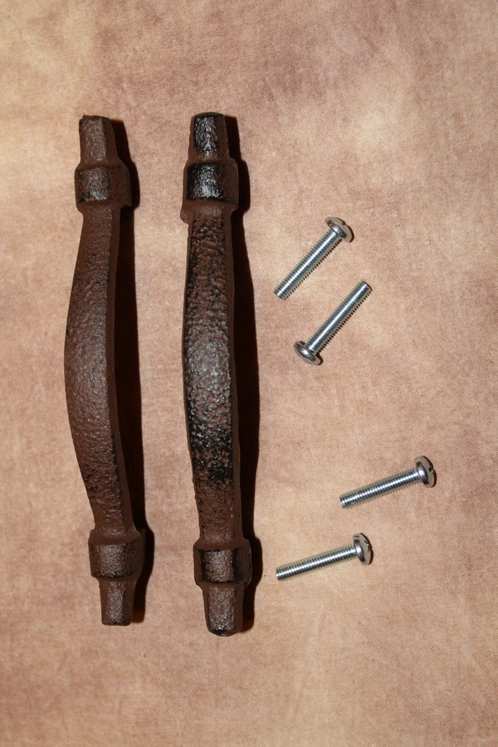 Country Kitchen Pantry Door Handles Pulls Cast Iron / 5 3/4 Etsy