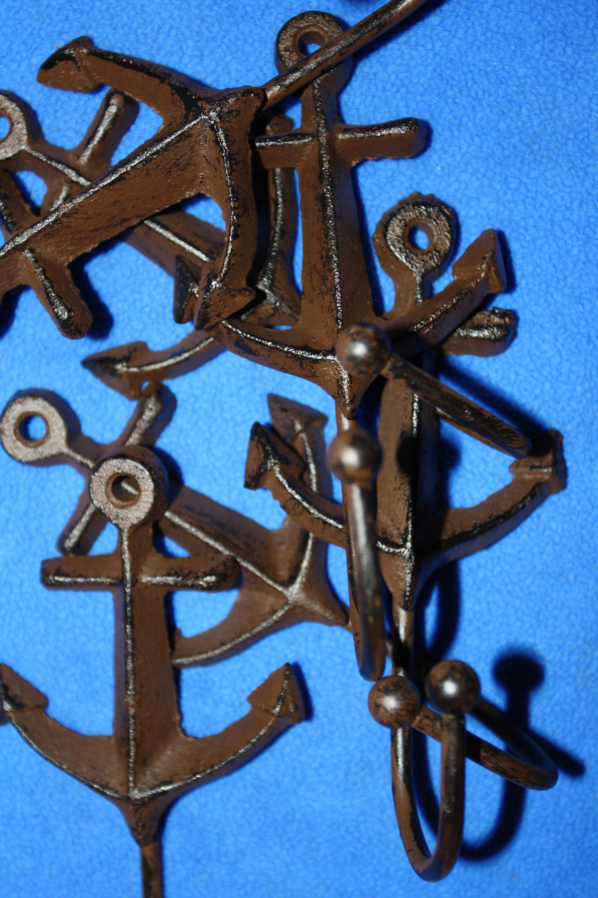 Cast Iron Anchor Wall Hooks 5 1/4 Volume Priced H77 Etsy