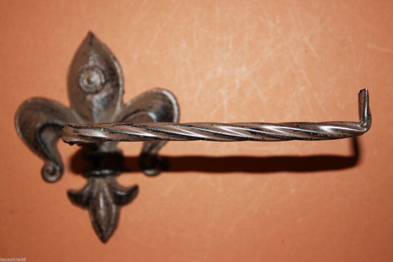 Fleur De Lis Bathroom Decor Christmas Gift Set Cast Iron Etsy