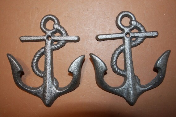 cast iron anchor wall hook