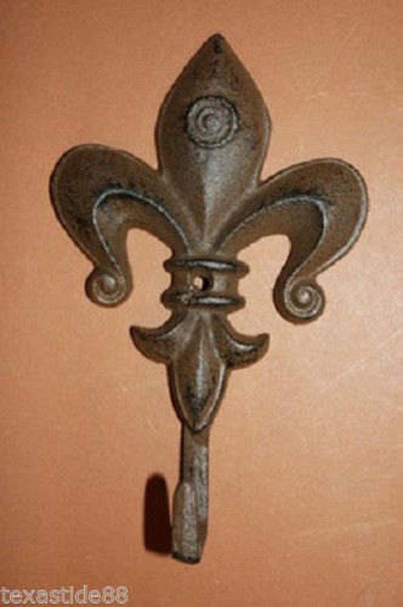 7 pcs Fleur De Lis bath accessory set free shipping Towel Etsy