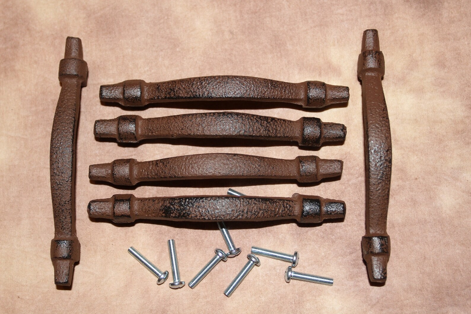 Country Kitchen Pantry Door Handles Pulls Cast Iron / 5 3/4 Etsy