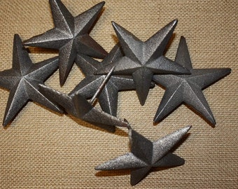 Pennsylvania Dutch Star Clavos Solid Cast Iron 3 1/2 inch Size -  SN-3 1/2