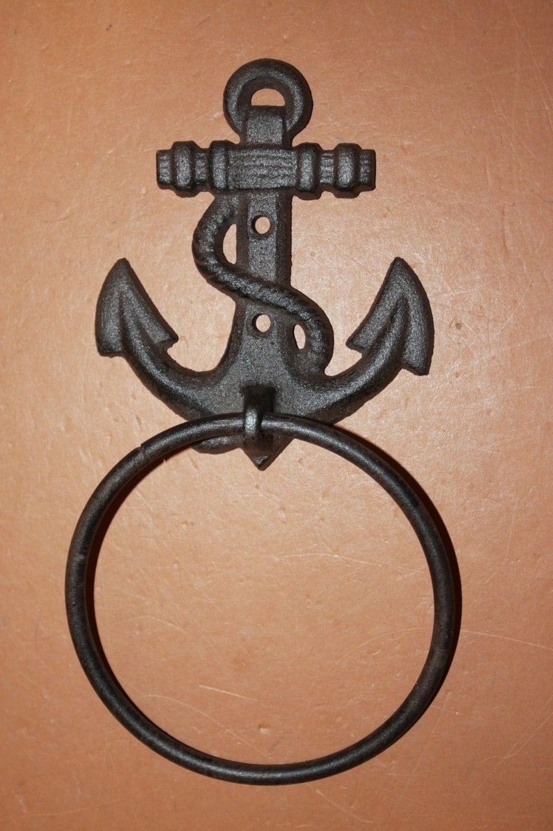 Deluxe Cast Iron Nautical Bath Accessory Collection ~ In The Sea 19