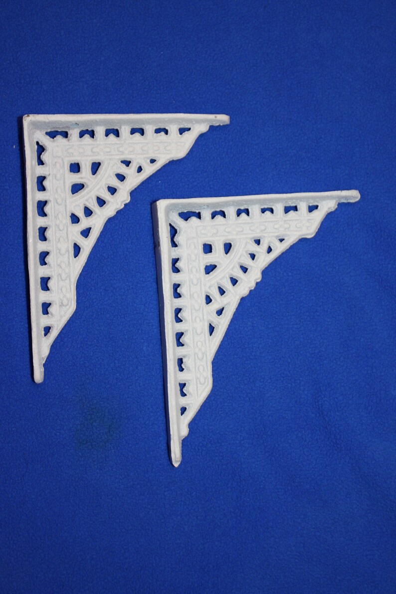 Small Shelf Brackets Country Cottage Shelving 5 Inch Cast Etsy