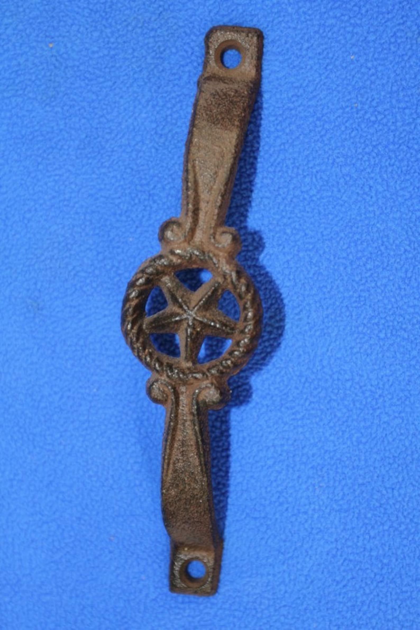 Lone Star Kitchen Pantry Door Pulls / Handles Cast Iron Etsy