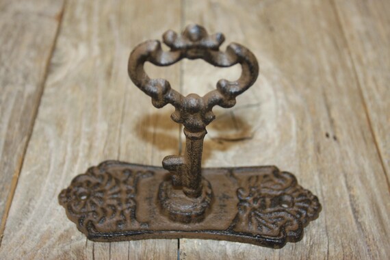 Old Fashion Cast Iron Skeleton Key Design Drawer Pull 4 Etsy