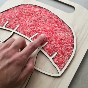 TAVOLA Attività per Flisat, Coperchio sensoriale per Trofast, regalo bambini, gioco tavolo Ikea, regalo mamme