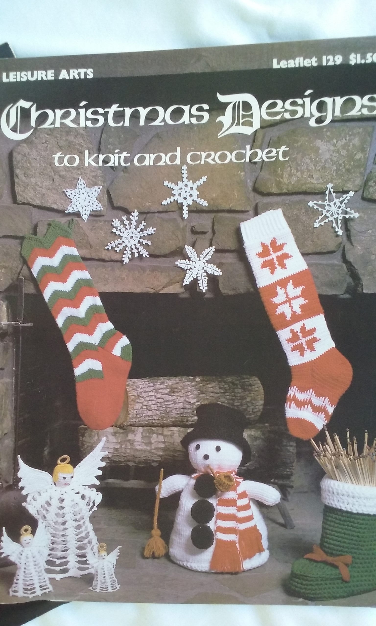 1970s Knit and Crochet pattern books Vintage Holiday knitting Etsy