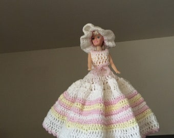 doll toilet roll holder pink