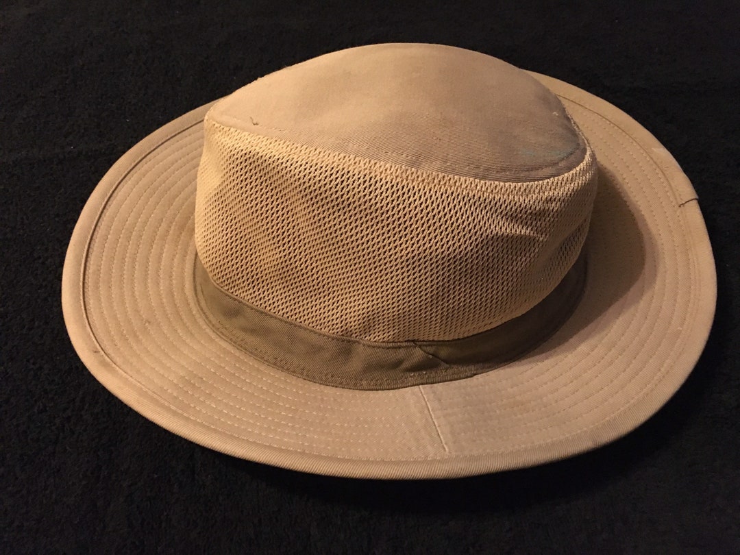 Mens Soaker Hat With Mesh Sides Wide Brim Chiller Hat Etsy
