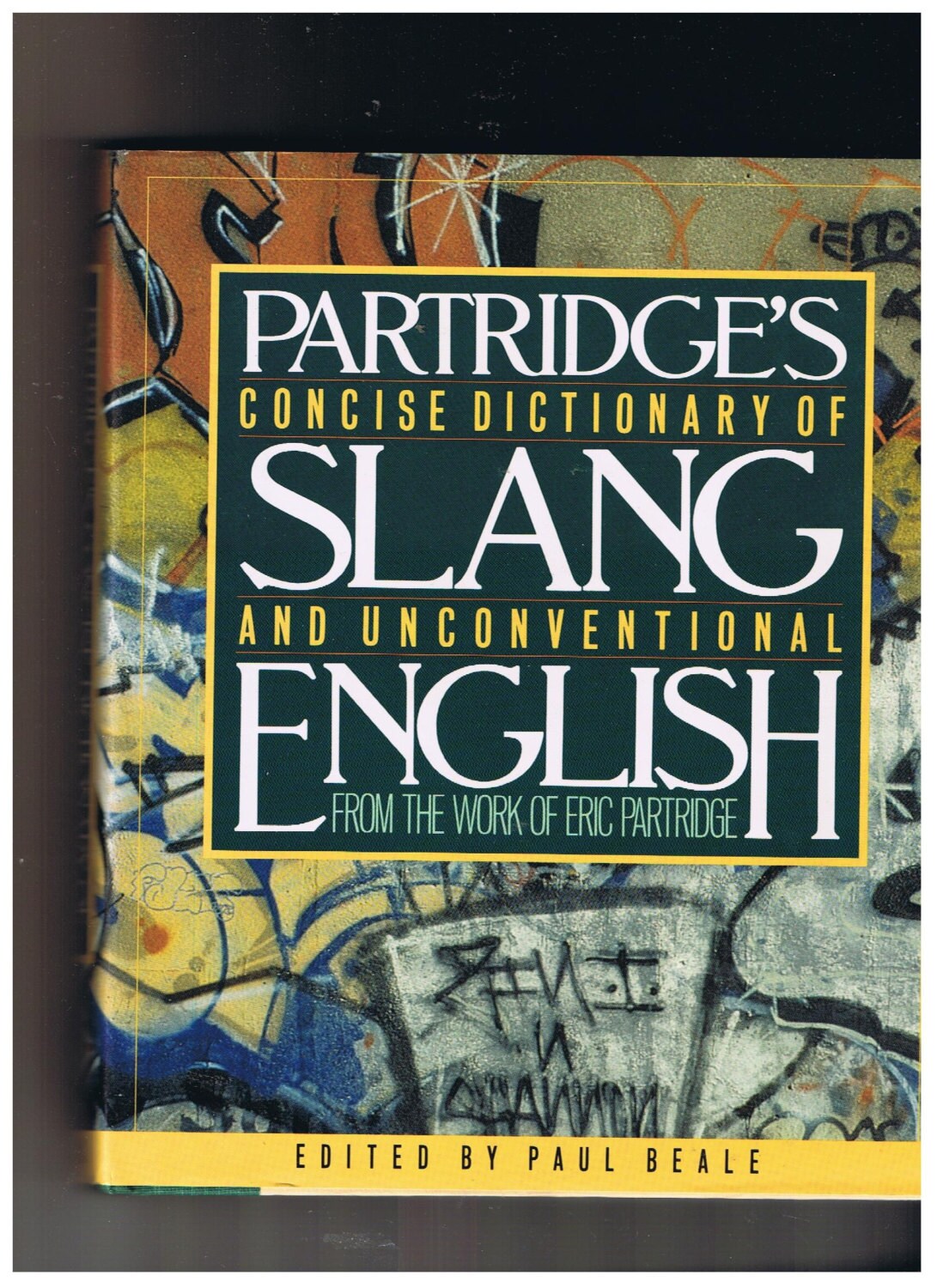 the concise new partridge dictionary of slang
