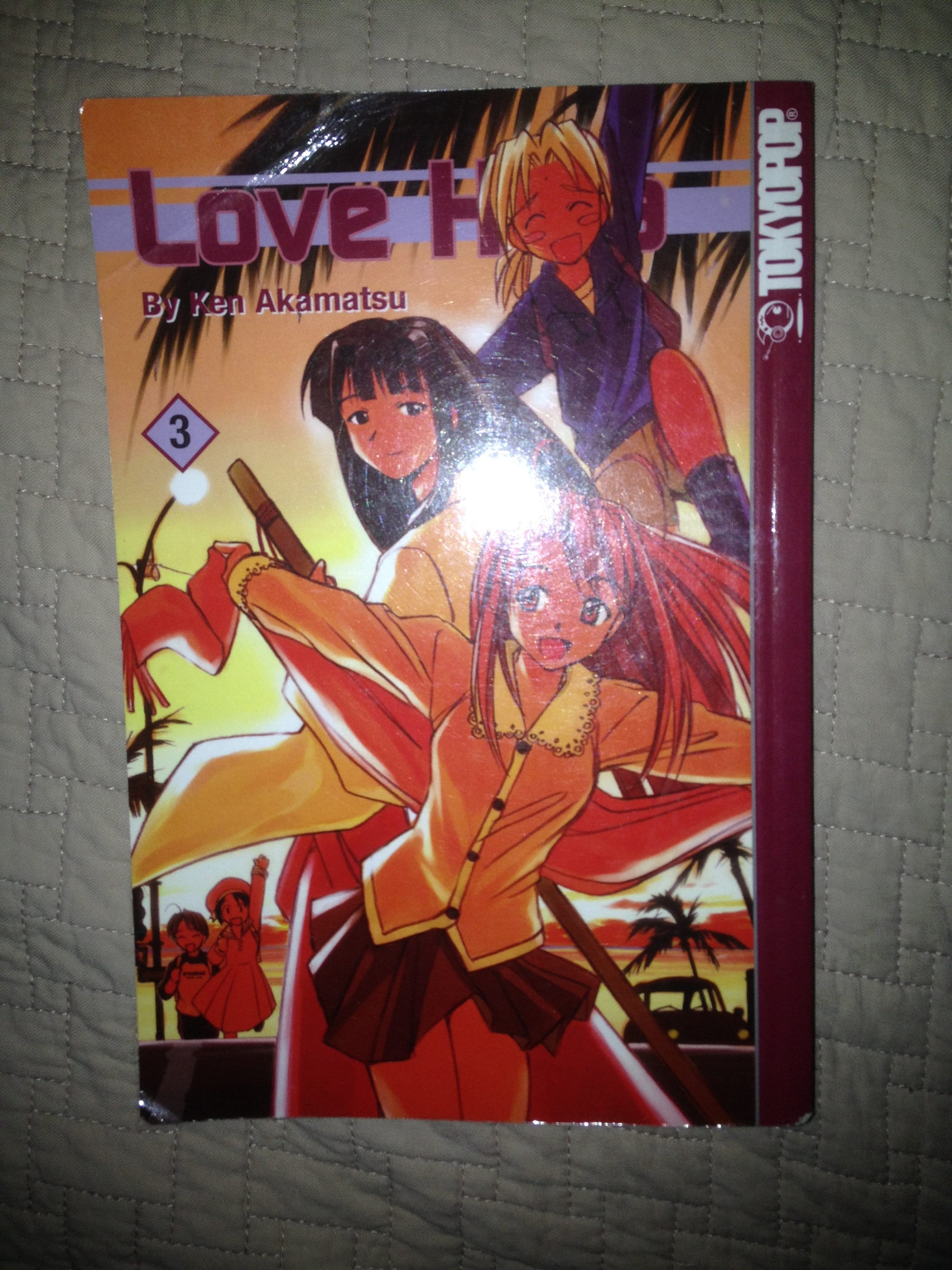 Love Hina by Ken Akamatsu Vol 3 Teen Comic Printed Manga Style - Etsy