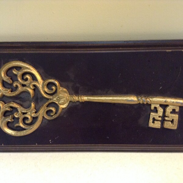 Wooden Skeleton Key Etsy