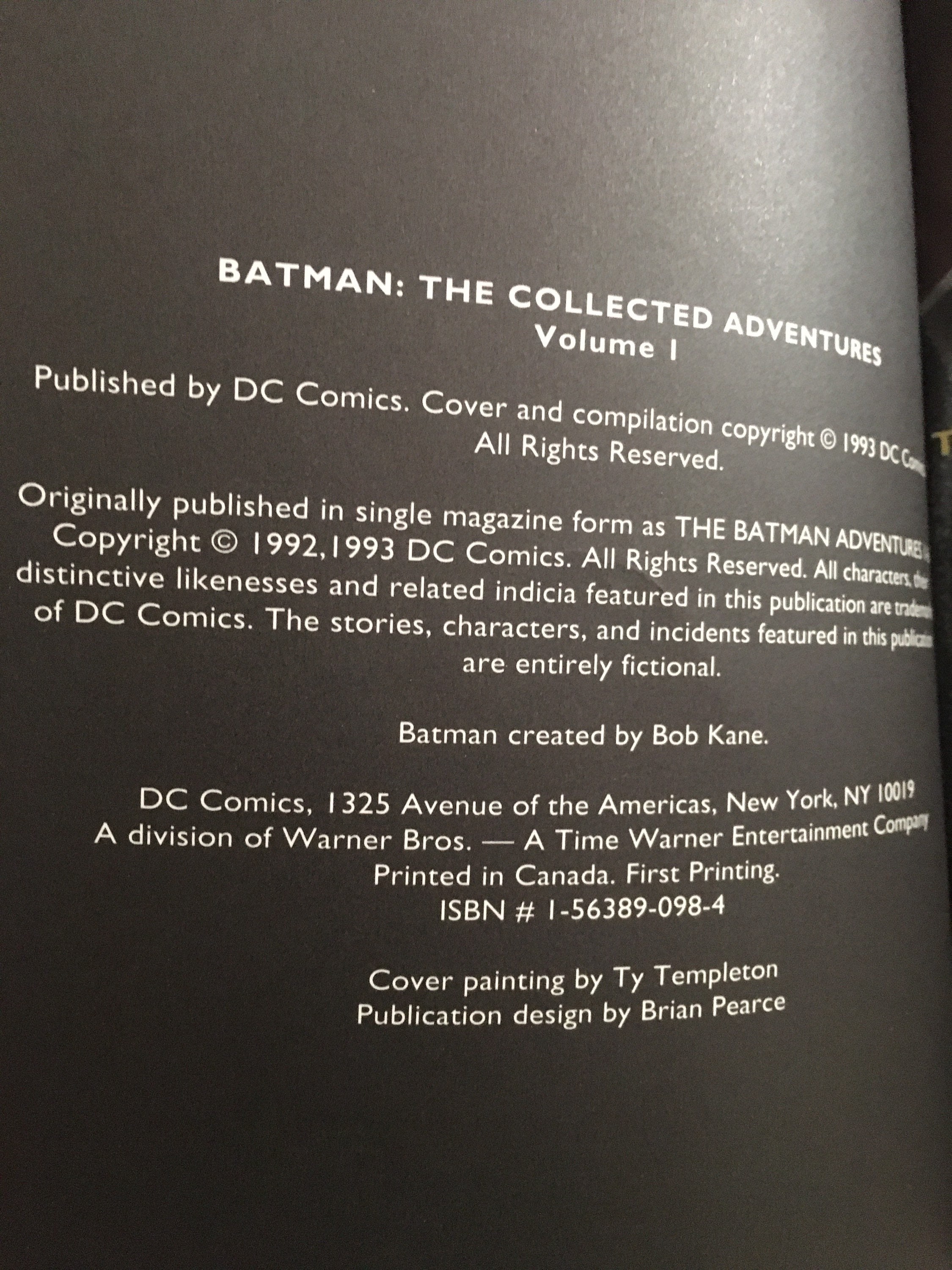 Batman DC Comics the Collected Adventures Vol 1 Colorful Animated