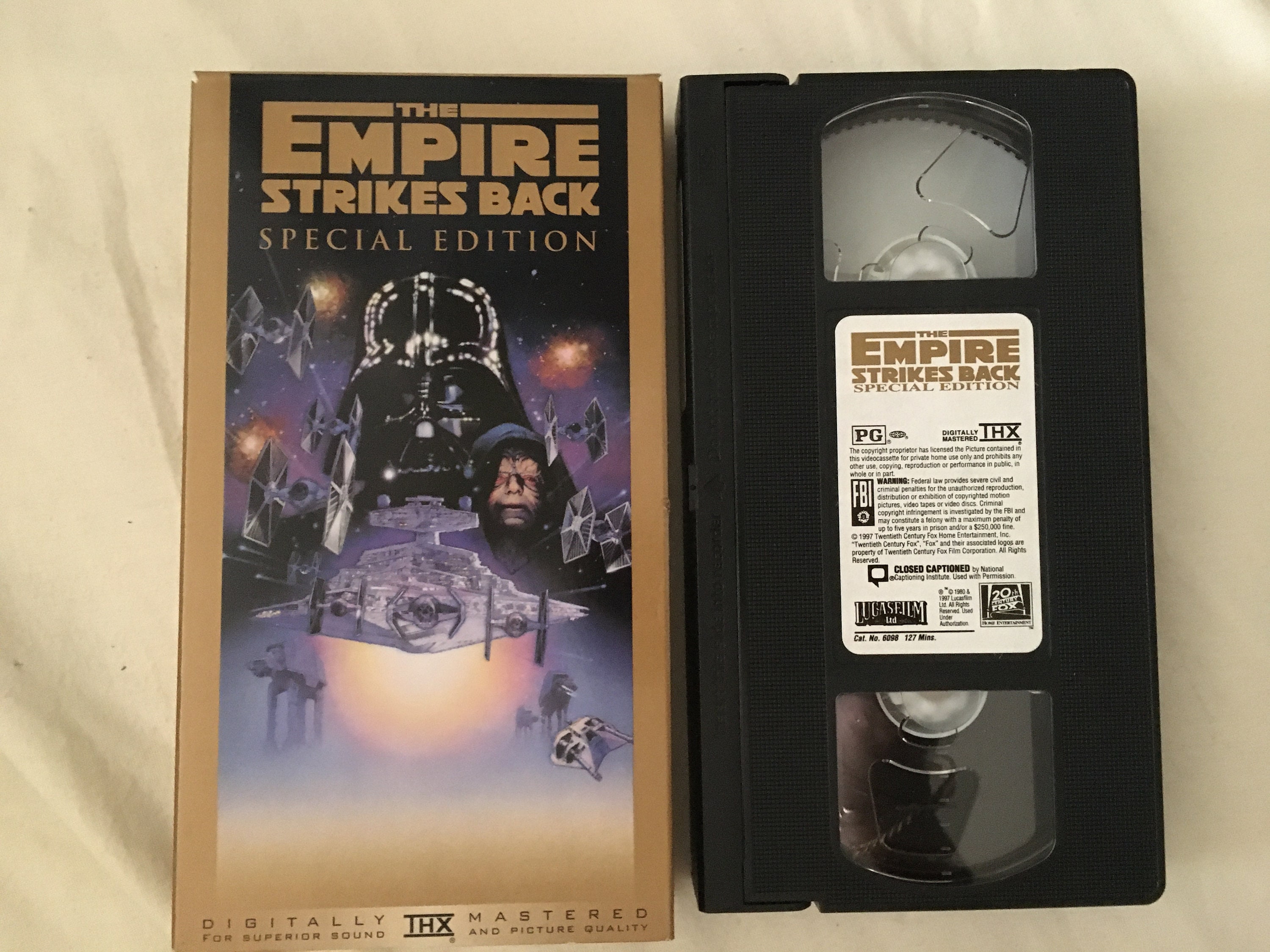STAR WARS TRILOGY　ＶＨＳ Star Wars Trilogy (VHS, 1997, Special Edition - Limited