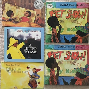 Libros infantiles de Ezra Jack Keats Cada libro se vende por separado Una carta a Amy, Goggles, Pet Shop y El pequeño tamborilero