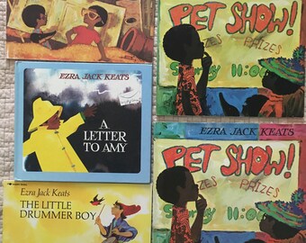 Children&#39;s Books by Ezra Jack  Keats Each Book Sells Separately  A Letter To Amy, Goggles, Pet Shop & The Little Drummer Boy
