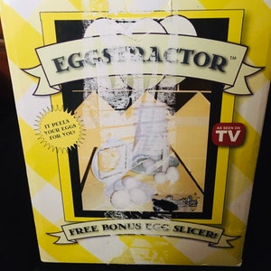 Eggstractor with Bonus Egg Slicer As Advertised on TV