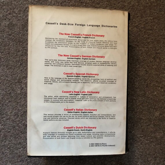 The New Cassell's German Dictionary German / English English