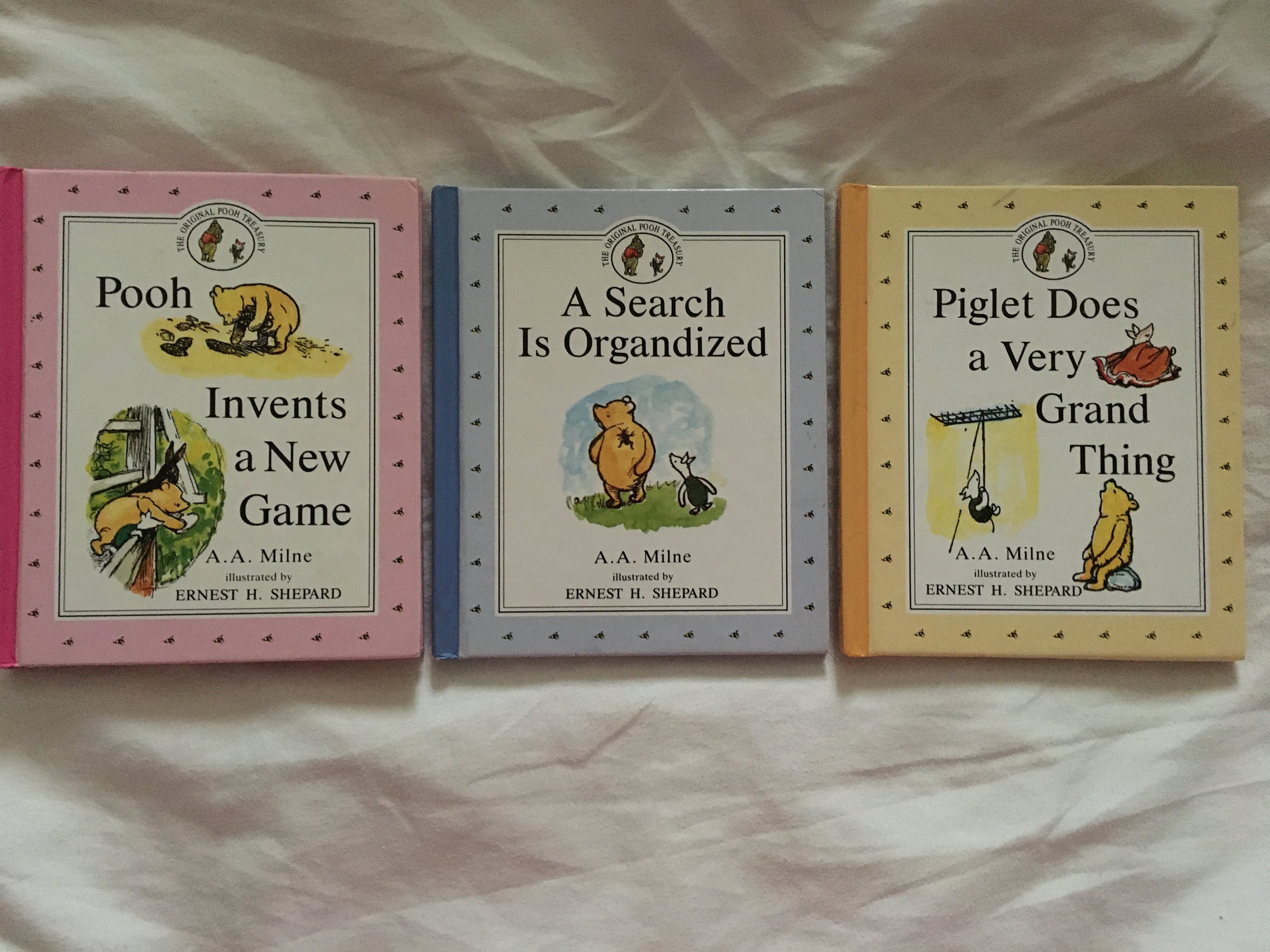 Winnie the Pooh Collection of 3 Original Pooh Treasury Story Books