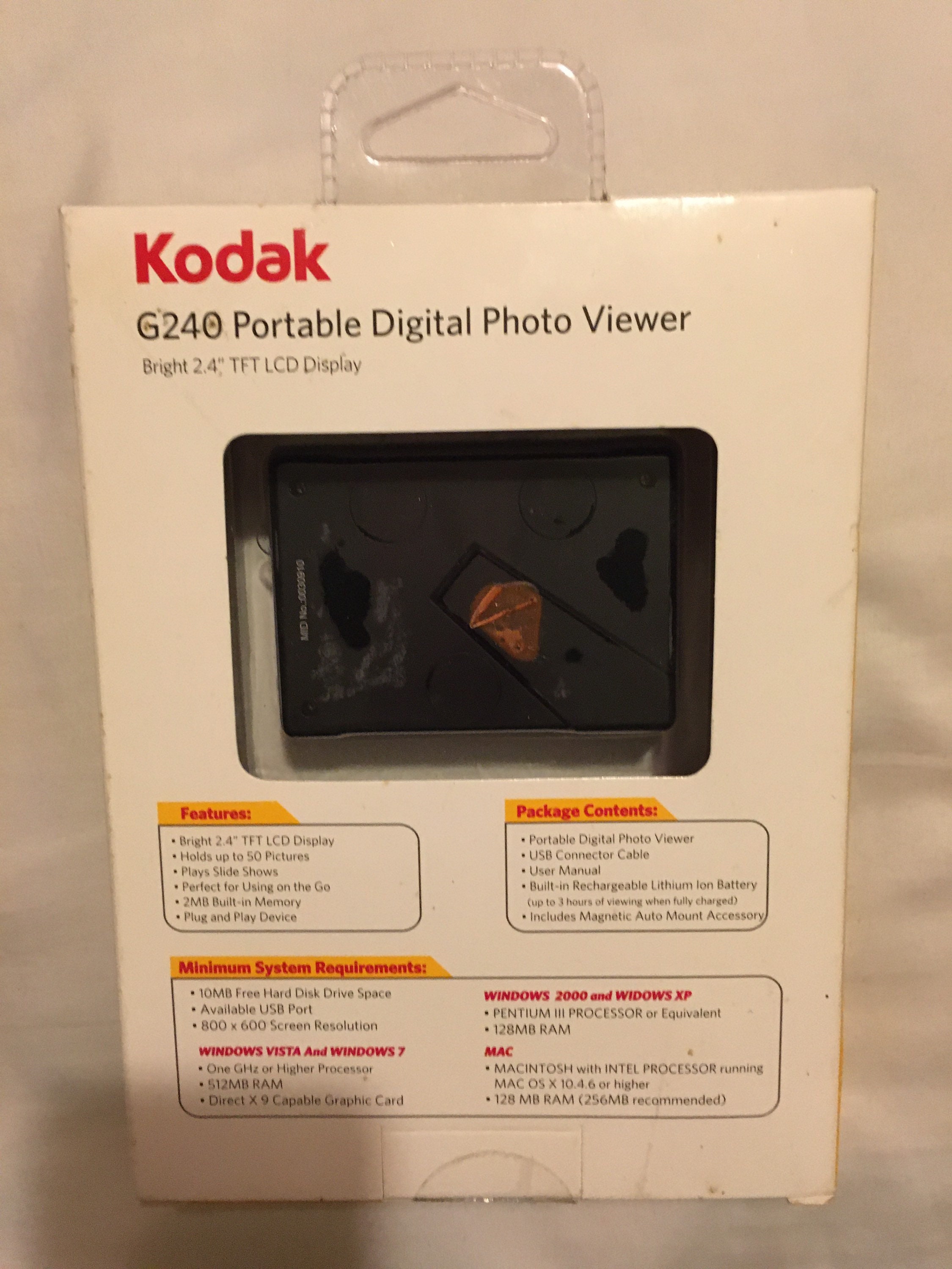 Digital Photo Viewer Kodak G240 Portable Digital Photo Viewer Etsy