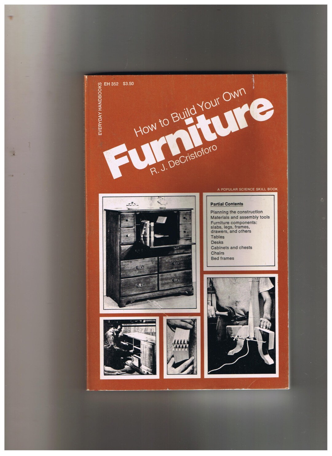 How to Build Your Own Furniture by R.J. De Cristoforo Etsy