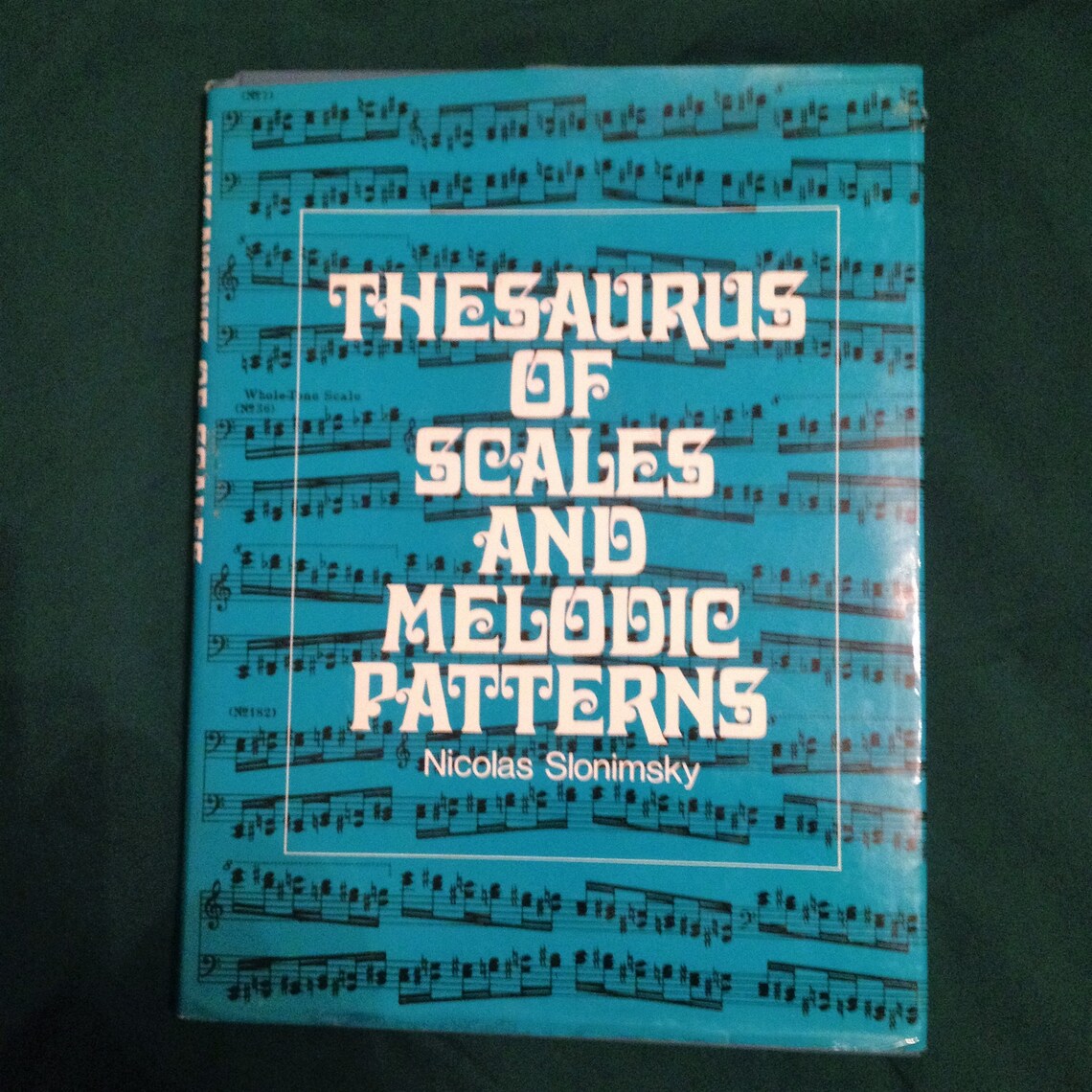 Thesaurus of Scales and Melodic Patterns by Nicolas Slonimsky Etsy