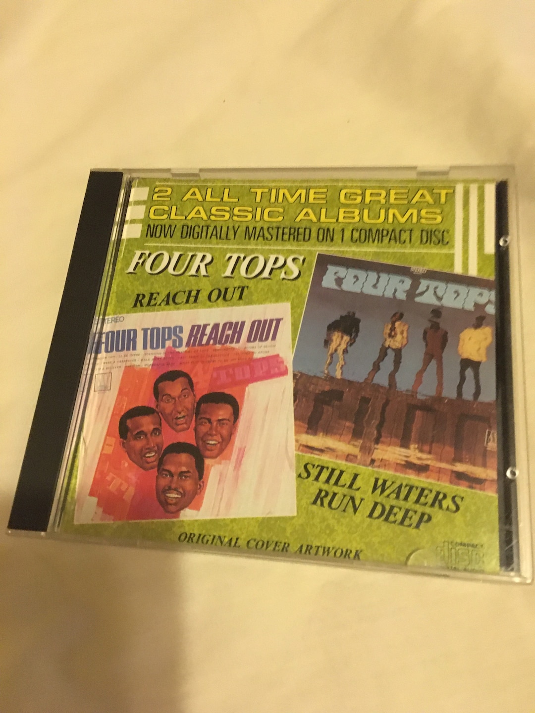 Four Tops All Time Great Motown Legendary Classic Music 2 Albums on One ...