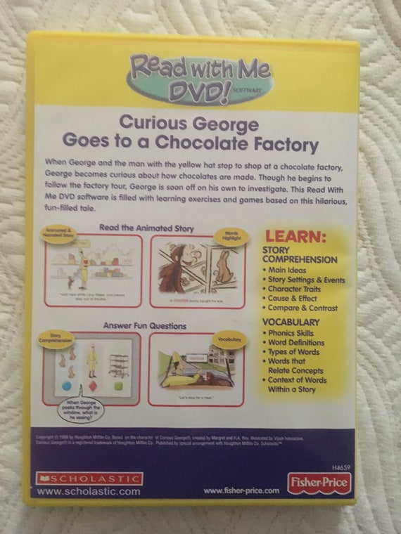 Curious George Goes to A Chocolate Factory DVD by Margaret & Reys