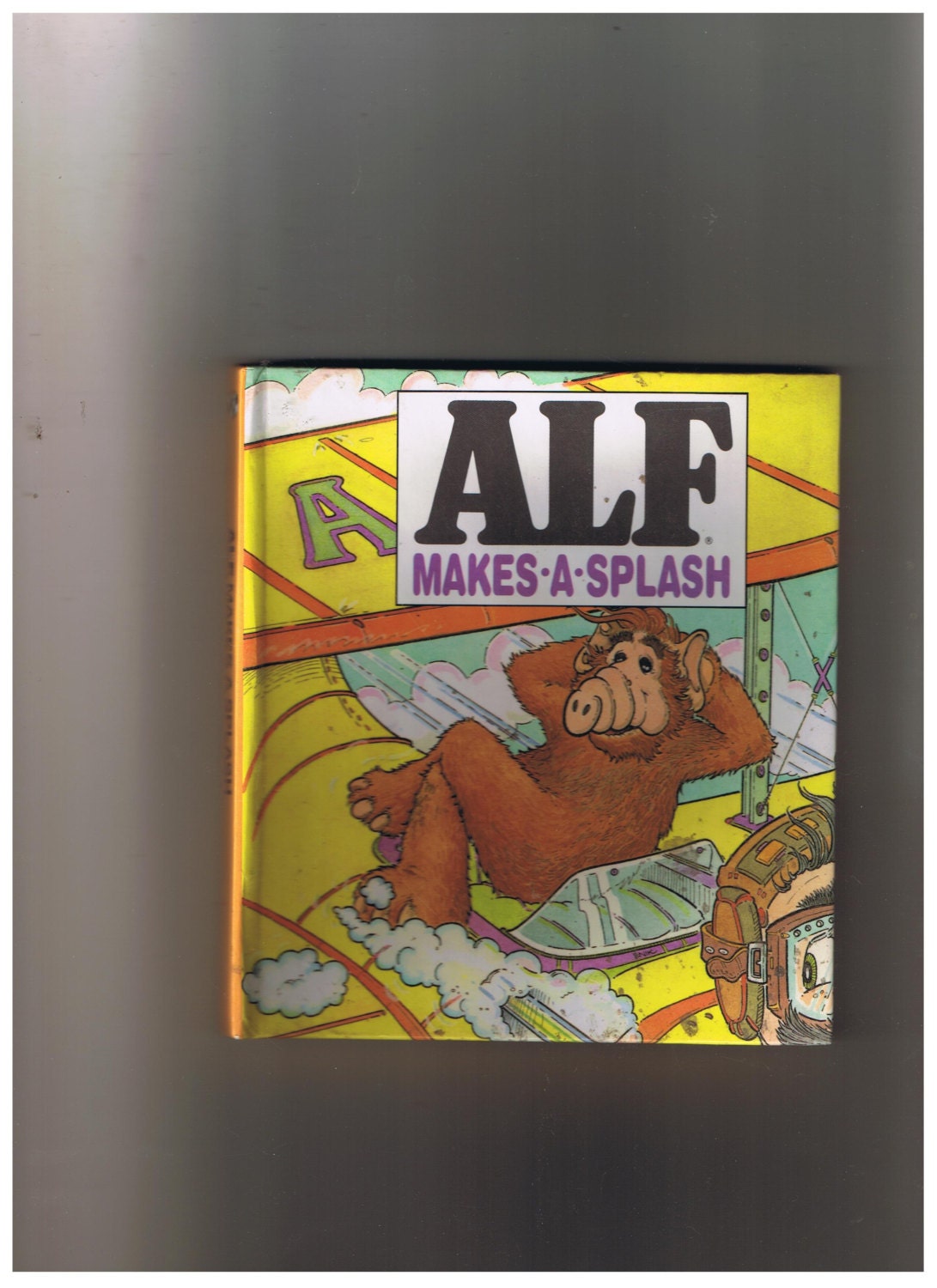 Happy Birthday Alf - The Big Birthday Activity Book: (Personalized  Children's Activity Book) (Paperback)