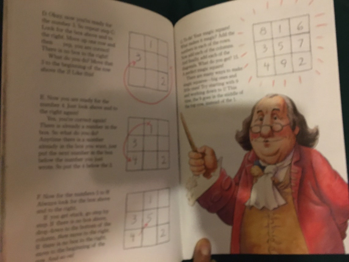 Ben franklin and the magic squares a history reader by f etsy