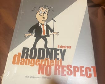 Rodney Dangerfield “No Respect “ 3 DVD 7 hour audio set The Ultimate Collection