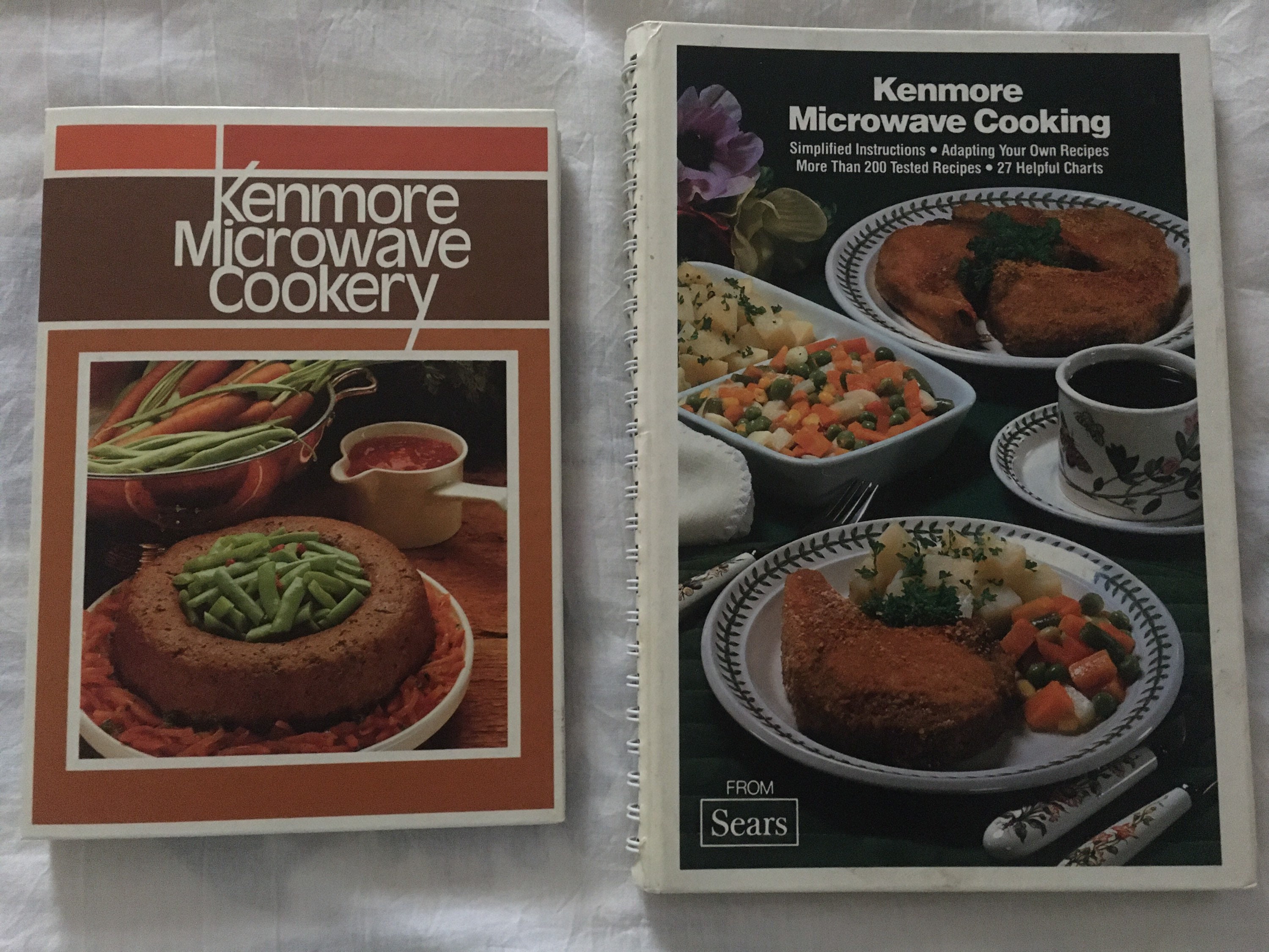 Microwave Cook Books Kenmore Microwave Cookery Recipes Cookware