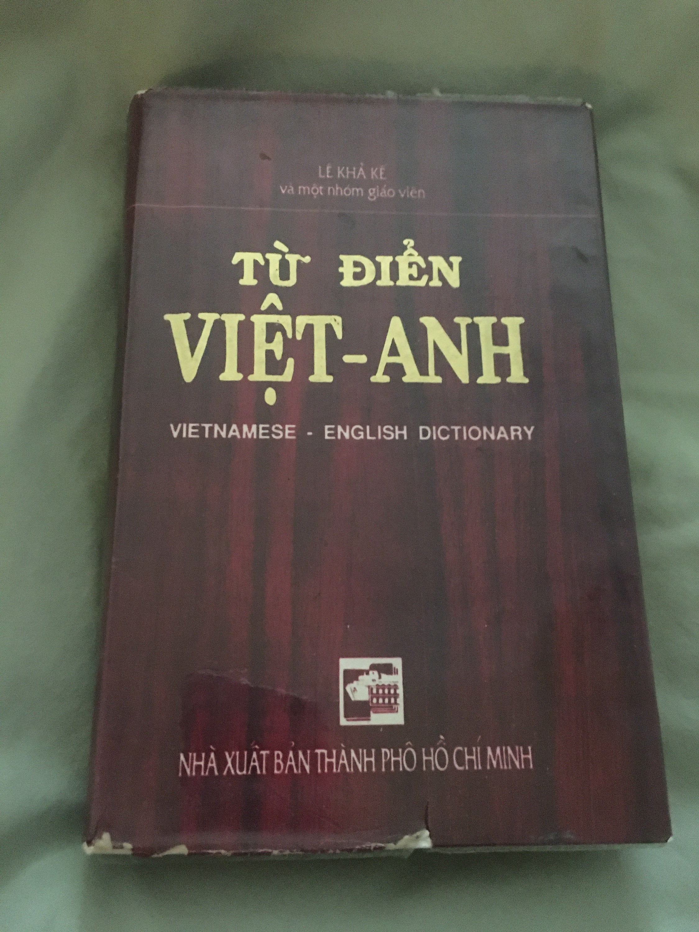 Vietnamese English Dictionary Tu-dien Le Kha Ke Va Mot Nkomo Giap