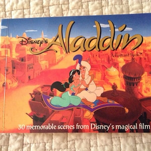 Livre de cartes postales Aladdin Le film magique de Disney