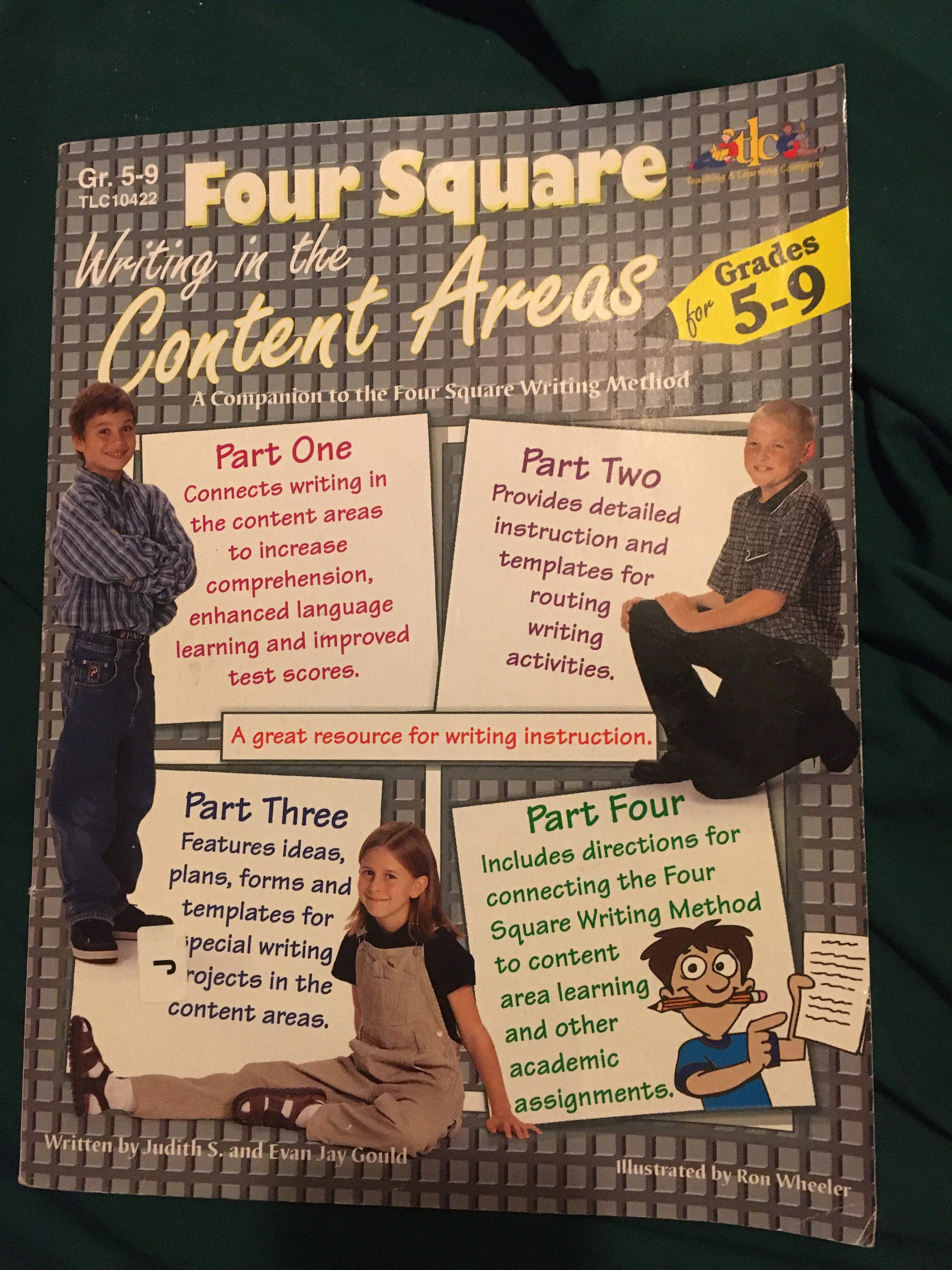 Four square writing, Writing templates, Four square