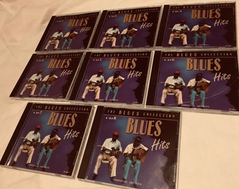 Blues Hits - 100 cd-collectie The Blues 8 van Madacy Entertainment Group Vintage muziek-cd's