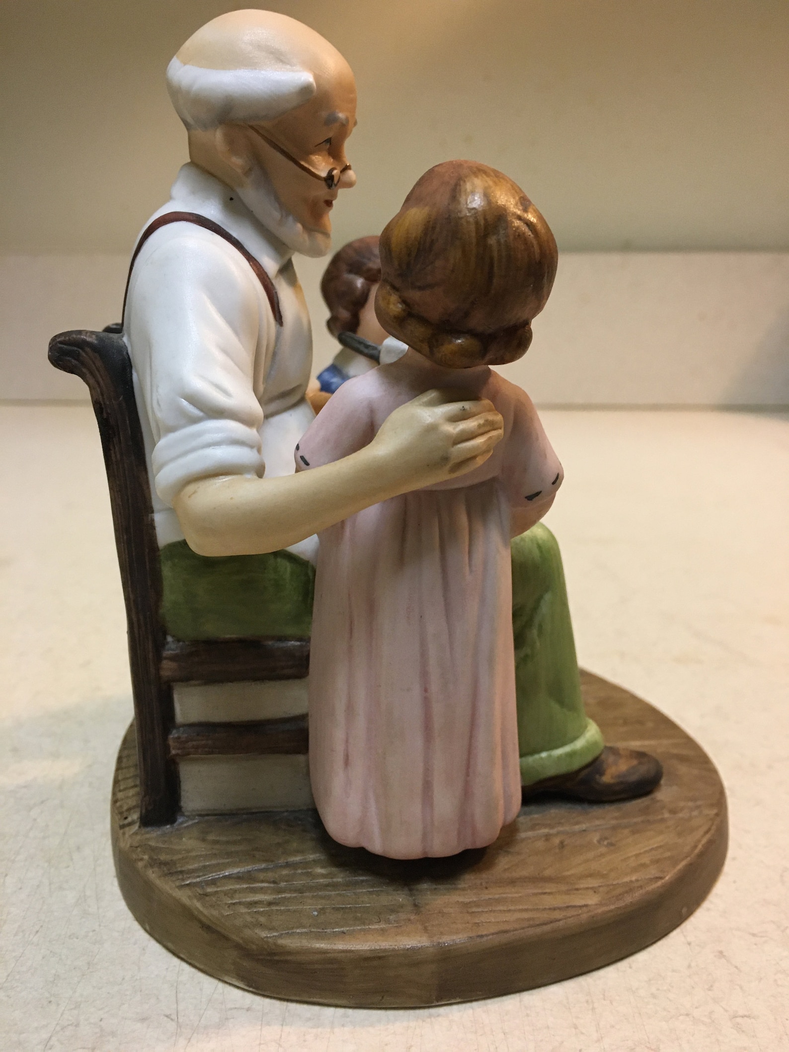 Norman Rockwell's 1980 the Toymaker Collectible Bisque Figurine Etsy